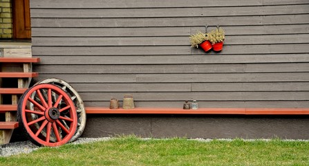 Pretty details of Swedish countryside