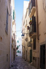 Monopoli, Puglia, Italy - beautiful alley
