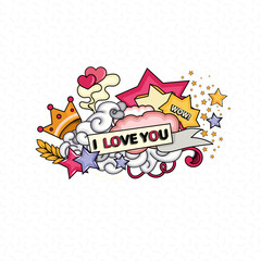 Fototapeta premium Love and heart.