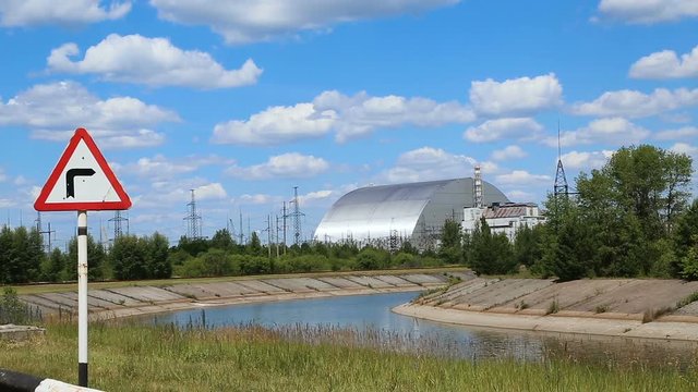 Chernobyl nuclear power plant. New safe confinement