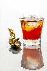 Vermouth, traditional Spanish appetizer