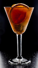 Vermouth, traditional Spanish appetizer