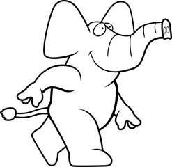 Elephant Walking