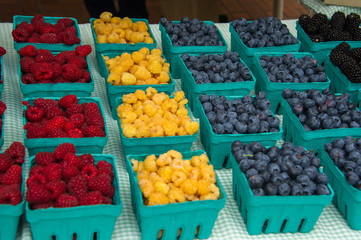 Wild Berries at Market