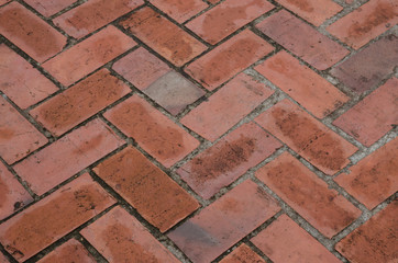clay bricks floor