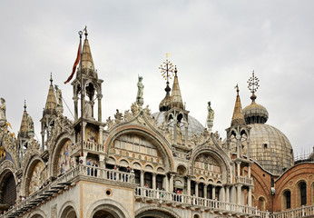 Basilica of St Mark in Venice. Italy