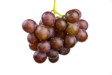 Grape on isolated white background