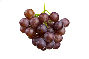 Grape on isolated white background