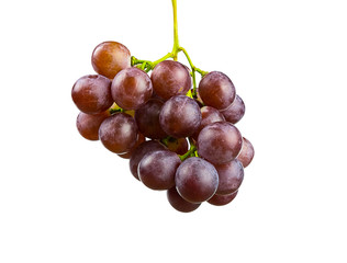 Grape on isolated white background