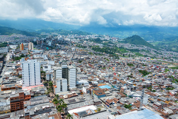 Obraz premium Manizales i Green Hills