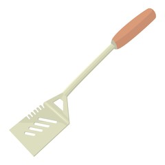 Spatular icon, cartoon style