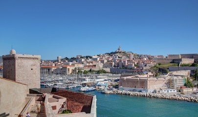 Marseille: vieux port, le mucem et le fort saint jean