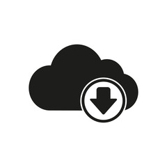 Download icon. Vector.