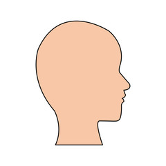 silhouette people profile man character