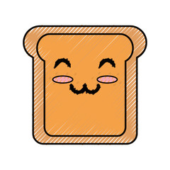 Slice of bread cartoon