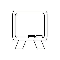 Cute blackboard cartoon