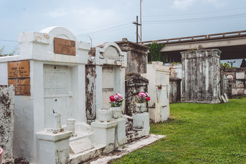 Mystical cemetery of St. Louis in New Orleans, Louisiana, USA