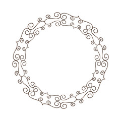 circle seal decorative icon vector illustration design