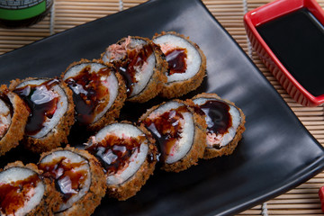 japanese sushi hot roll
