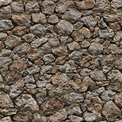 Stone wall texture. Seamless pattern.