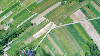 Aerial landscape