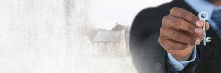 Key in hand with housing estate transition