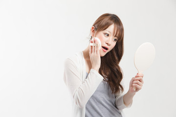 カジュアルポートレート・白バック