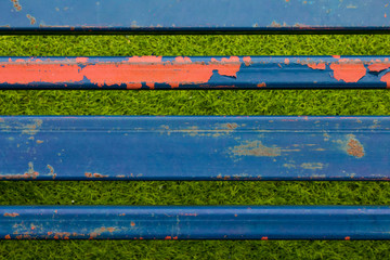 Structure of steel grandstand,steel stand cheer painted color