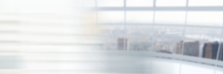 Windows over city transition