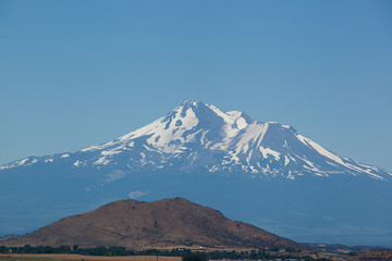 A photo of Mount Shasta, California, USA