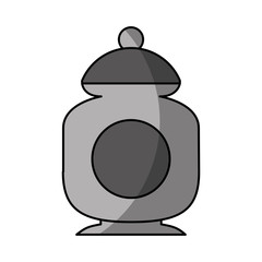 sugar pot isolated icon vector illustration design