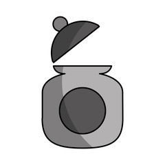 sugar pot isolated icon vector illustration design