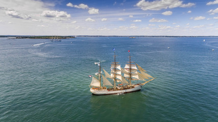 Fototapeta na wymiar Boston Tall Ships