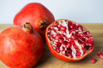 fresh pomegranate