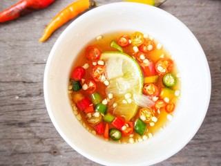 Fish sauce with chili