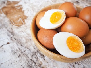 Boiled eggs