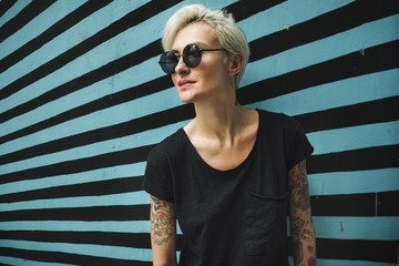 Tattoo Woman Style Glamour Alternative Lifestyle Concept
