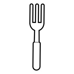 fork vector illustration