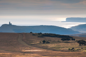 Beachy Head Views in Late Afternoon 