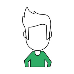Man avatar design