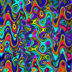 Colorful  abstract digital modern art  background