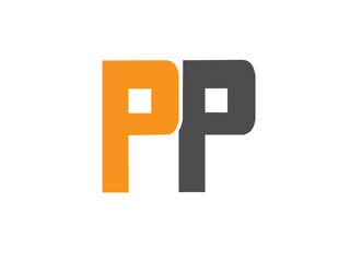 PP Initial Logo for your startup venture