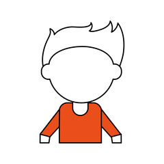 man avatar vector illustration