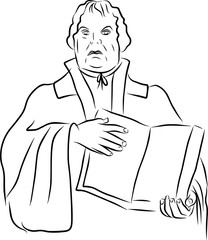 Martin Luther, Reformator, Reformation, Reformationsjubil&auml;um, Evangelisch, evangelisch, lutherisch, Protestant, Glaube, Religion, Theologe, Priester, Pfarrer, Luther, EKD, &Ouml;kumene, Junker, Luther2017,