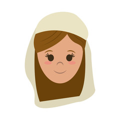 woman wearing veil icon image