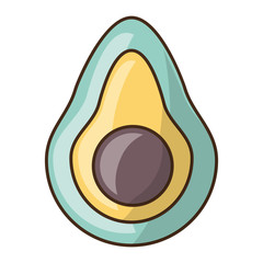 Delicious and fresh avocado