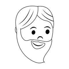  man with long beard icon image