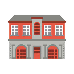 Obraz premium city building icon image