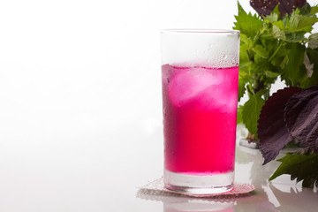 赤しそジュース
