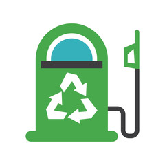 recycling related icon image